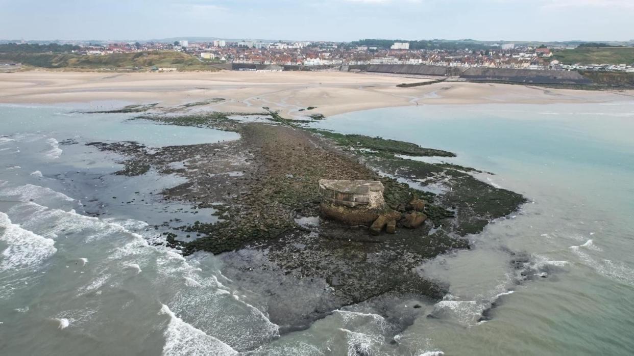 Le Brise Lame Maison Neuve A 2 Pas De La Plage Ле-Портель Экстерьер фото